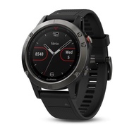 Garmin Fenix 5S Sapphire HR (42mm) GPS Watch Black Band