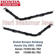 Rear Bumper Bracket right left HONDA CITY 2003 2004 2005 2006 2007 2008 Rear Bumper Bracket genuine 