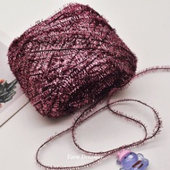 13 Colors - Glitter Yarn Crochet Silver Gold Yarn for Crochet Metallic Yarn Shiny Yarn Handicraft Ya