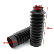 2x Motorbike Front Fork Shock Absorber Dust Cover Rubber Protector For Honda CB400ss CB400 SS CB 400