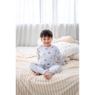 Coastberry Super Rescue Team Bamboo Long Sleeve 2 Pc Set + (Bamboo, Eczema-friendly, Kids, Pyjamas, 