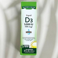 วิตามินดี 3 Vitamins Liquid D3 125 mcg (5000 IU) 59 ml _ Natures Truth®