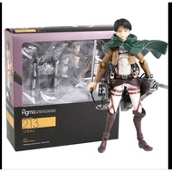 Figma attack on TITAN levi eren yeager mikasa anime action figure