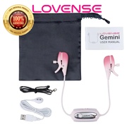 Lovense - Gemini App-Controlled Vibrating Nipple Clamps (Pink)