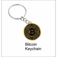 Bitcoin Logo Keychain 2D keychain bitcoin cryptocoin coin mining