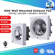 KDK Wall Exhaust Fan (20AQM 8", 25AQM 10", 30AQM 12",15AAQ)