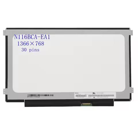 11.6 inch laptop Lcd Led Display screen N116BCA-EA1 fit B116XAN04.0 LTN116AL02 EDP 30 Pins Panel Mat
