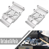 CRF 110F Motorcycle Accessories Billet Cradle & Skid Plate Set Engine Guard For Honda CRF110F CRF 11