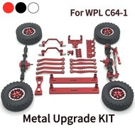 HiPoRC C64-1 C74-1 metal upgrade parts Tie Rod Shock Absorber Support Pedal For WPL C64-1 C64 C74-1 