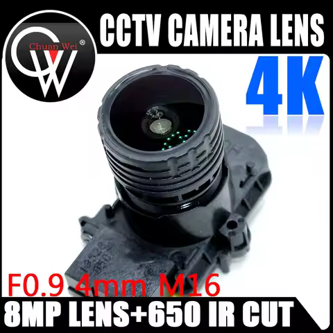 F0.95 M16 Focal 4K HD 4mm Lens 8MP 1/2.7" ir cut+lens for IMX327 , IMX307 , IMX290 , IMX291 Camera B