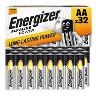 Energizer AA Batteries, Alkaline Power, 32 Pack, Double A Battery Pack - Amazon Exclusive (Packaging