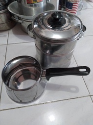 PROMO PANCI KOPI+DANDANG BAKSO STAINLES MINI 16CM MURAH