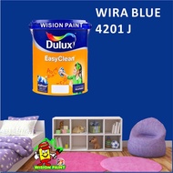 WIRA BLUE 4201 J ( 5L ) ICI DULUX EASY CLEAN / EASYCLEAN INTERIOR PAINT