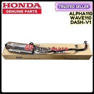 ALPHA DASH V1 WAVE110 CX110 STANDARD EXHAUST MUFFLER EKZOS EJM