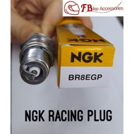 NGK G-POWER RACING PLUG  CPR6EAGP-9(W125)/BR8EGP(RXZ)/CPR8EAGP-9 /CR7HGP (EX5/C70) MOTORCYCLE PLATIN