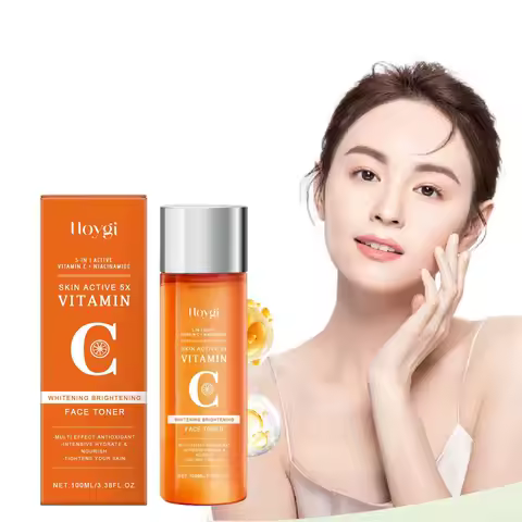 Vitamin C Hydrating Toner Moisturizing Brightening Refreshing Antioxidant Facial Essence Shrink Pore