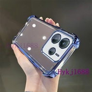 Casing For Redmi note 14 4G / Redmi note 14 5G tpu SJFS High-definition transparent drop-resistant p