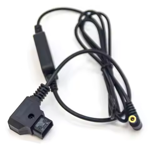 FOTGA D-tap Power Supply Cable Adapter for D-tap to Power for Panasonic EVA1 for Sony FS5 FS7 II PMW