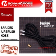 HOBBY MIO Airbrush Compressor Hose HobbyMio Compressor Braided Hose
