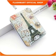 🏮 Flashmart Kotak Tempat Rokok  [Gray, Menara Eifel]