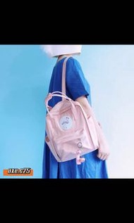日系帆布小背包小清新中學生書包