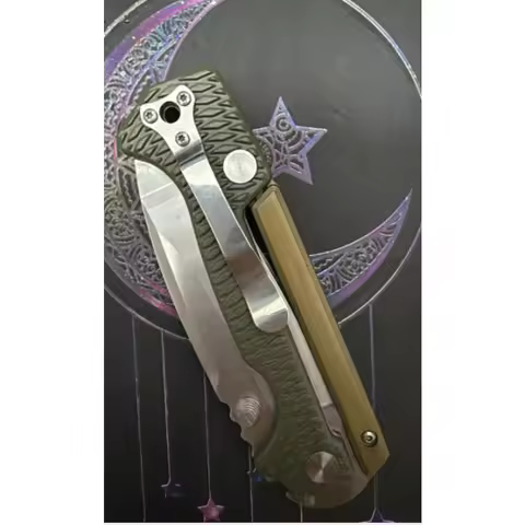 High-Quality AD15 Nylon Handle Folding Knife Outdoor Camping Pocket Folding Knife