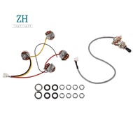 Lp Electric Guitar Pickups Circuit Wiring Harness 2T2V 500K Pots 3 Way Switch For Gibson Les Paul St