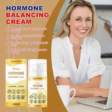 Hormone Balancing Cream Regulate Hormone Relieve Menopausal Symptoms Relaxing Body Mind Estrogen Rel
