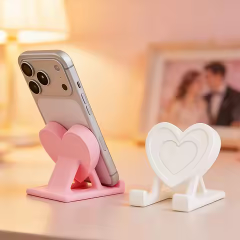1PC Valentine's Day Romantic Love Phone Stand Ornament, Tablet Stand, Valentine's Day Love Theme Pho