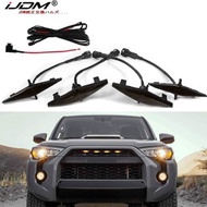 Set of 4pcs Grille Led Amber Lights Light For Toyota for 4Runner TRD Pro 2014-2021