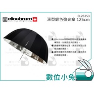 Elinchrom Dark Type Silver Light Umbrella 125cm El87755 163cm