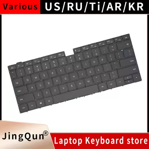 2H-BCQSPH80121 UK/GB US Spanish Backlit Keyboard For Huawei MateBook D14 2020 D15 9Z.NG2LN.001 SP/ES
