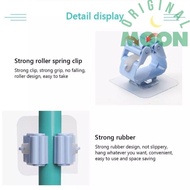 GANTUNGAN Mop broom hanger, mop broom clip, mop broom holder, mop broom clamp tool