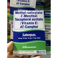 Salonpas 10Patches Treating Pain Soreness Sticker 1