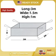 Jaring Sangkar Bela Anak Ikan / Pukat Untuk Asuhan Anak Ikan / Sangkar Ikan / Kolam Ikan / Hapa Net