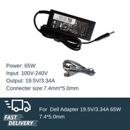 Dell Adapter เกรด Original 19.5V/3.34A 65W หัวขนาด 7.4*5.0mm สายชาร์จ เดล อะแดปเตอร์ สายชาร์จ Dell (