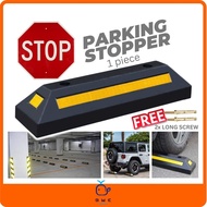 54CM Rubber Curb Parking Block Wheel Stopper Parking Blocks Rubber stopper double stop solid