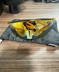 Oakley Kato 運動太陽眼鏡 金色鏡片