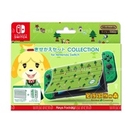 日本Keys Factory Animal Crossing Nintendo Switch NS動物森友會動物之森任天堂遊戲機西施惠主機蓋主機面蓋收納保護套手柄矽膠保護殼