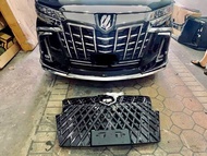 Toyota alphard 2018 2019 2020 facelift WALD SC front grill grille sarung bodykit body kit