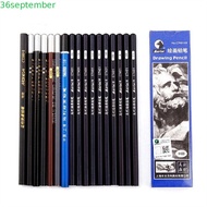 SEPTEMBER 12Pcs Drawing Pencils School Supplies 12Pcs/box 3B 4B 5B 6B 7B 8B 10B 12B 14B Hard Charcoa