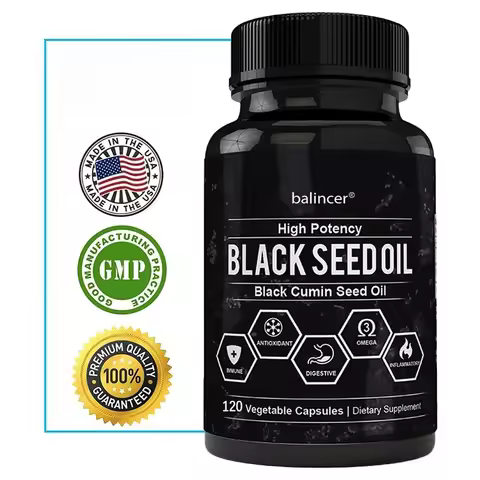 Black Cumin Seed Oil - Supports Immune, Cardiovascular, Hair, Skin, Digestive & Respiratory Health,