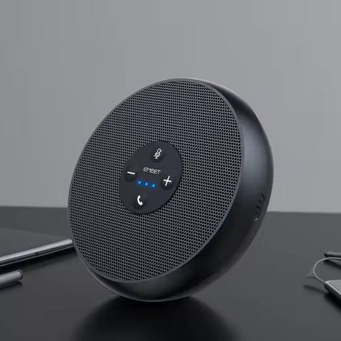 EMEET USB Wired Speakerphone Conference Speaker With 2 Mics 360° Voice Pickup Meeting Microphone for
