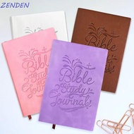 ZENDEN​ Bible Study Journal, 200 Pages Inspirational S.O.A.P Method Journal, Christian Supplies a5 S