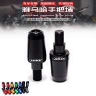 LCKXOALL For YAMAHA XMAX X-MAX 250 300 XMAX300 XMAX250 Motorcycle CNC Accessories Handlebar Grips HandBar End Caps Plug