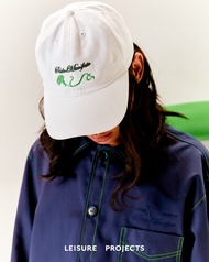 (LEISURE PROJECTS) "PRIDE MANIFESTO" BASEBALL CAP หมวกทรงเบลบอลผ้า