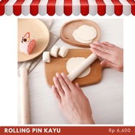 (SKR) Wooden Rolling Pin - Dough Leveler - Dough Leveler
