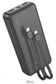 ใหม่!! Hoco รุ่น RK1-B1 แบตสำรอง Powerbank 20000mAh  ชาร์จเร็ว มีสายในตัว พร้อมไฟแสดงสถานะการชาร์จ ข