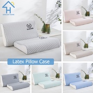 SUNLIGHT HOME 1PCS Breathable Latex Pillow Case,Memory Foam Pillowcase 6 Colors