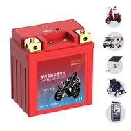 Motorcycle Battery LiFePO4 Scooter Starter 12.8V 5Ah 7Ah 9Ah CCA 200A-400A Built in BMS Lithium Batt
